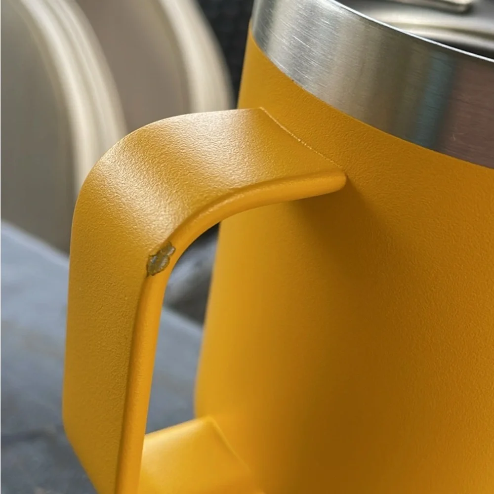 YETI Yellow Travel Mug - Picture 4 of 5